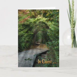 森の中のサンビームの同情カード カード