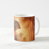 「森の中のゾウ」 コーヒーマグカップ (正面右)