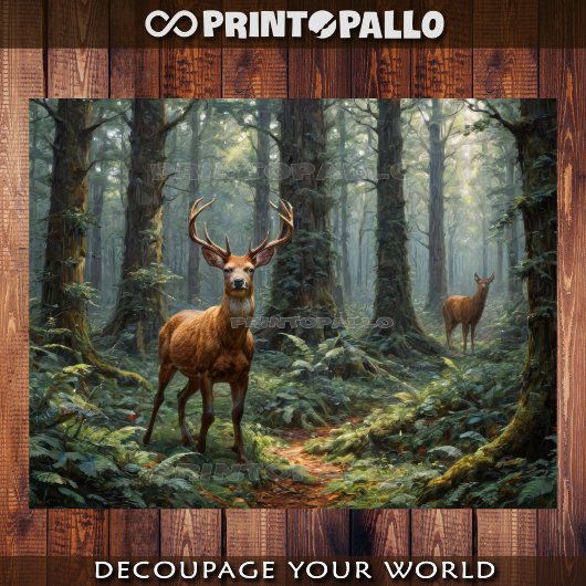 森の中のデール 薄葉紙