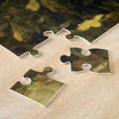 森の中のハンター（H.A. Brendekilde著） ジグソーパズル (側面)