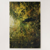 森の中のハンター（H.A. Brendekilde著） ジグソーパズル (縦)