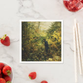 森の中のハンター(H.A. Brendekilde著) スタンダードカクテルナプキン (インサイチュ)