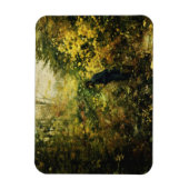 森の中のハンター(H.A. Brendekilde著) マグネット (縦)