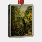 森の中のハンター（H.A. Brendekilde著） メタルオーナメント (右)