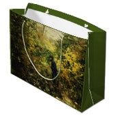 森の中のハンター(H.A. Brendekilde著) ラージペーパーバッグ (裏面アングル)