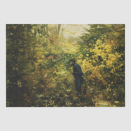 森の中のハンター（H.A. Brendekilde著） 薄葉紙