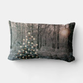 森の中のメリークリスマス ランバークッション (裏面)