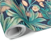 森の中のライオン、ウィリアム・モリス ラッピングペーパー (ロールコーナー)