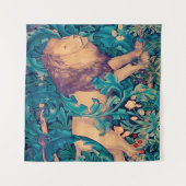 『森の中のライオン』 タペストリー (正面)