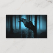 森の中のレイヴン 名刺 (正面)