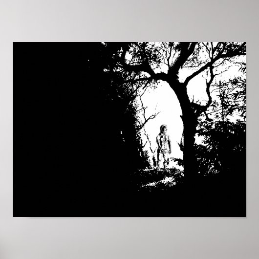 森の中の人狼のポスター ポスター (正面)