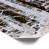 森の中の冬の氷嵐 ポスター (コーナー)