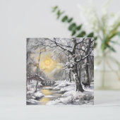 森の中の冬 (スタンド正面)