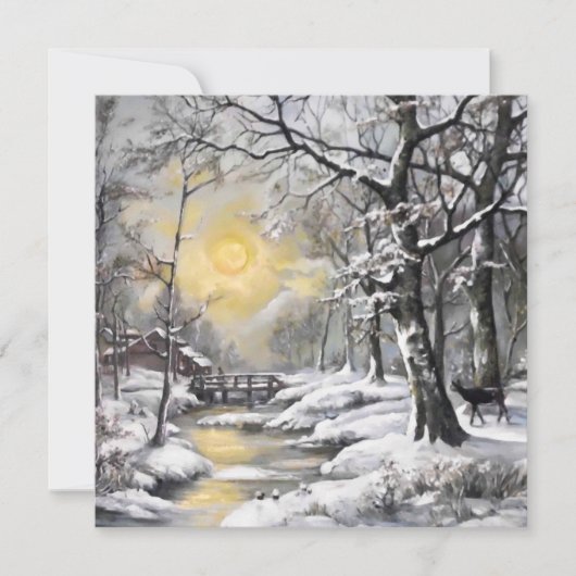 森の中の冬 (正面)