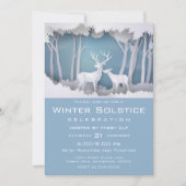 森の中の切り刻み鹿 招待状 (正面)
