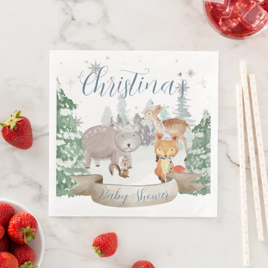 森の中の動物の赤ちゃん (インサイチュ)