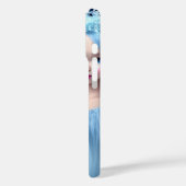 森の中の可愛い3dライトブルー冬の妖精 Case-Mate iPhoneケース (裏面 / 左)