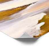 森の中の大きな熊 | AIアートポスター ポスター (角)