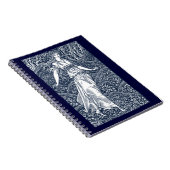 森の中の女性 ノートブック (右側)