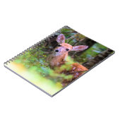 森の中の子犬 – Peek-a-boo – ノートブック (左側)