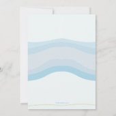 森の中の宗教招待状 招待状 (裏面)