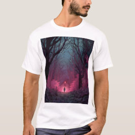 森の中の家 Tシャツ