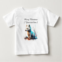 森の中の小さな狼