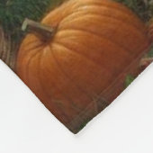 森の中の居心地の良いキャビン フリースブランケット (角)