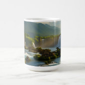 森の中の山川 コーヒーマグカップ (中央)