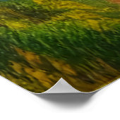 森の中の川 | AIアートポスター ポスター (角)