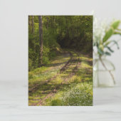 森の中の廃線 サンキューカード (スタンド正面)