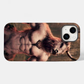 森の中の強力なタウロス Case-Mate iPhoneケース (裏面 (横))