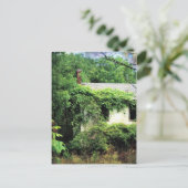 森の中の捨てられたホワイトハウス ポストカード (スタンド正面)