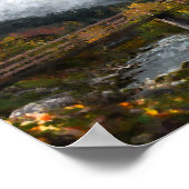 森の中の教会 ポスター (角)