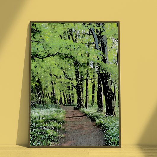 森の中の散歩 ポスター