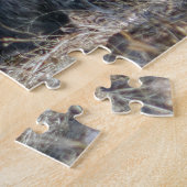 森の中の猫 ジグソーパズル (側面)