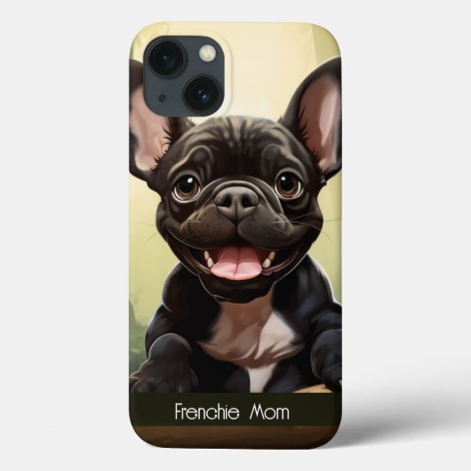 😍森の中の甘いフランスの子犬 Case-Mate iPhoneケース (裏面)