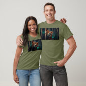 森の中の白熊 Tシャツ (ユニセックス)