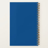 森の中の美しい女性のインクイラストレーション ノートブック (裏面)