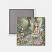 森の中の美しい妖精 マグネット (正面/裏面)