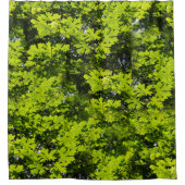 森の中の葉太陽の丘 シャワーカーテン (正面)