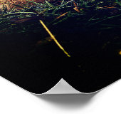 森の中の赤いキツネ ポスター (角)