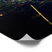 森の中の赤いキツネ ポスター (角)