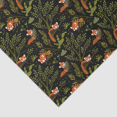 森の中の赤いパンドラ(PANDAS) 薄葉紙 (詳細)