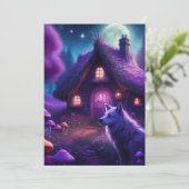 森の中の超現実的な小屋 招待状 (スタンド正面)