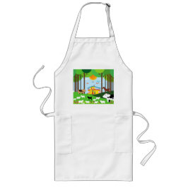 森の中の農場 ロングエプロン