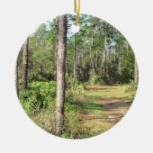 森の中の道2656 セラミックオーナメント (正面)