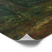 森の中の道， 1864 ポスター (角)