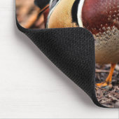 森の中の雄のアヒル マウスパッド (コーナー)