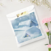 森の中の雪の屋根 フェイバーバッグ (封をした状態)